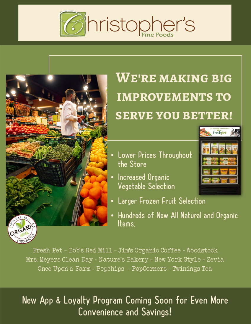 Making Improvements To Serve You Better!